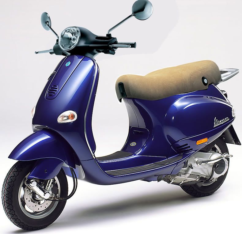 Modern Vespa : Changing an ET4 to an LX (Update*) Prototype